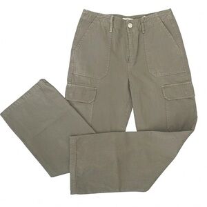 Zara Women’s Cargo Pants in Olive 100% Cotton